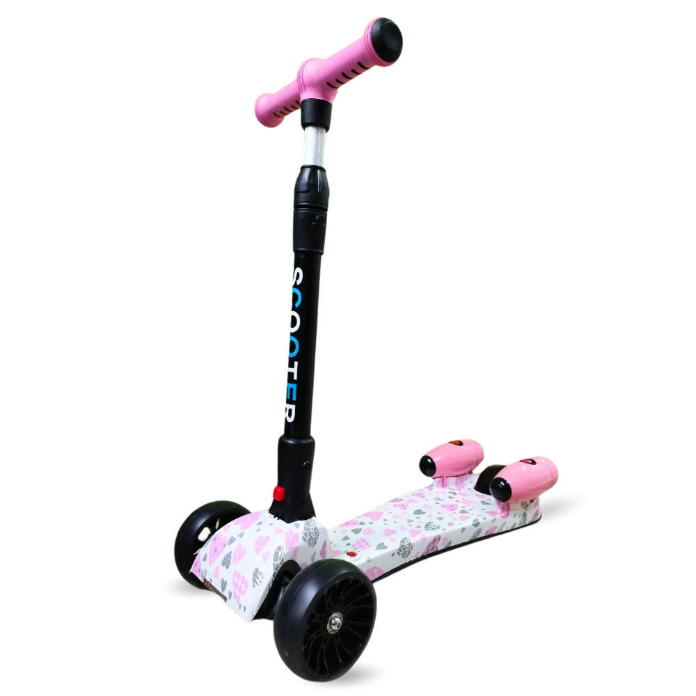 Patineta Scooter Con Humo Para Niños Bluetooth Luces Led