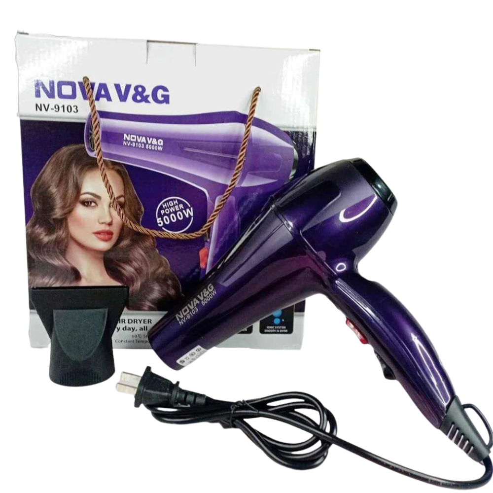 Secador De Cabello Nova Profesional 5000W