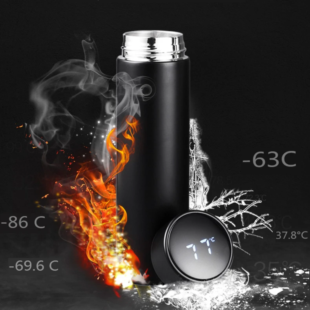 Termo Digital Lector De Temperatura Pantalla Led de 500 Ml