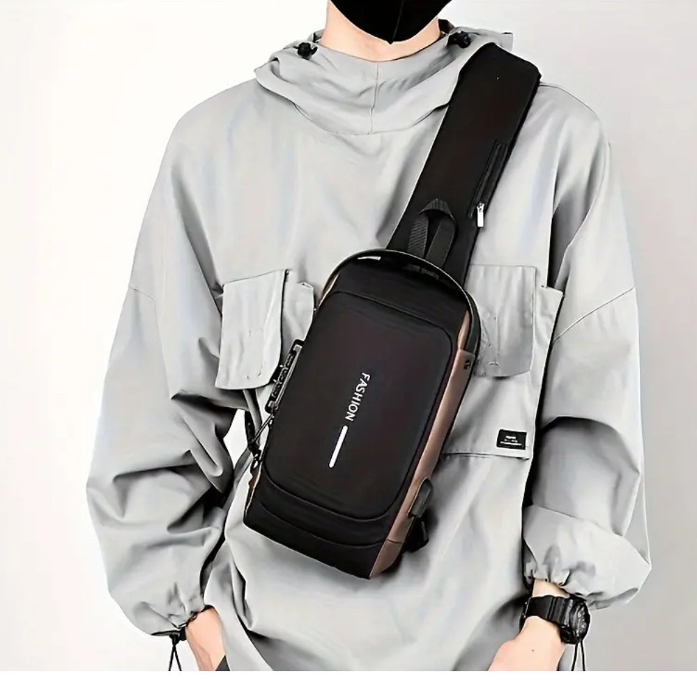 🎒🔐Bolso Maleta Antirrobo Clave De Seguridad Bolsillo Secreto🧳✨