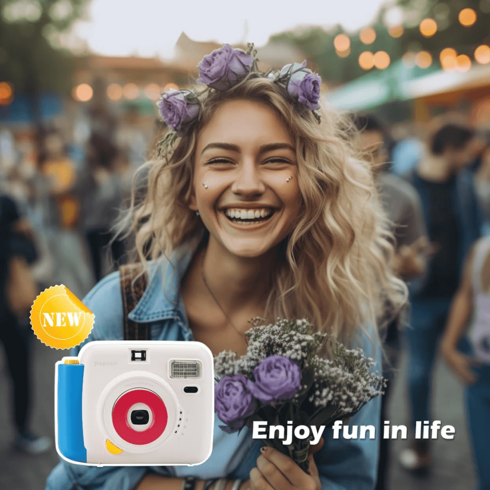 Camara Instantanea Popoto A Color Incluye Incluye Films 10