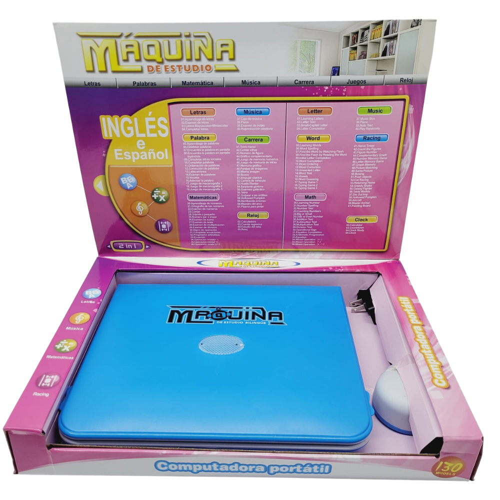 Computadora Didáctica Para Niños 130 Funciones 110v 12v