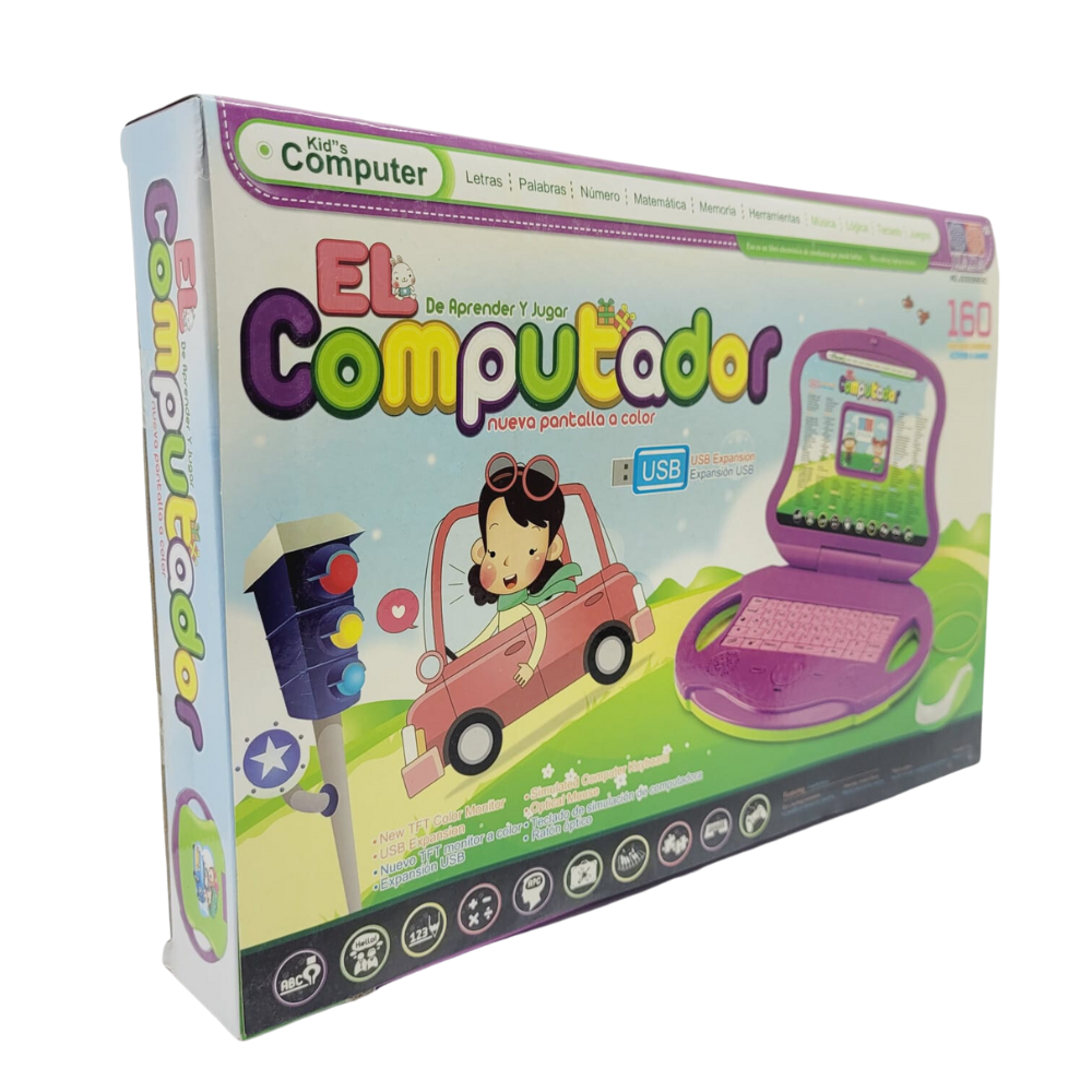 Computadora Didáctica Para Niños 160 Funciones 110v 12v