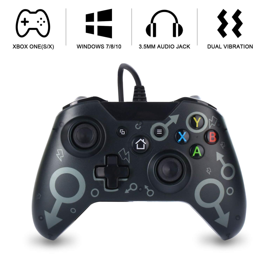Control Alámbrico Para X Box One Y Pc Windows