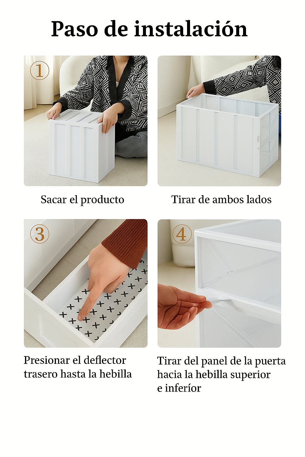 🧼✨Organizador De Zapatos Set Zapatero X6 Cajas Multifuncion💥