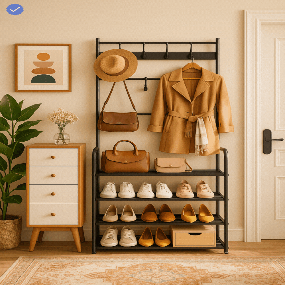 🧥👟Perchero Zapatero de 1.70m que Organiza TODO🎯🏡