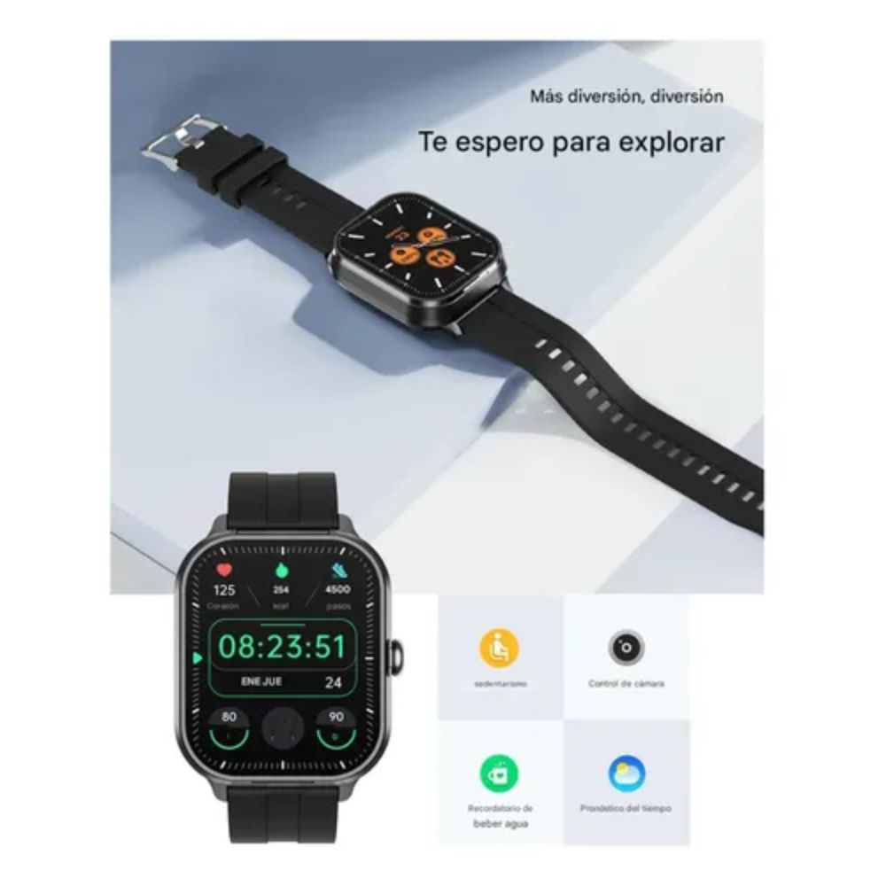 Relog Inteligente Smart Watch Audifonos Inalambricos Pro X10
