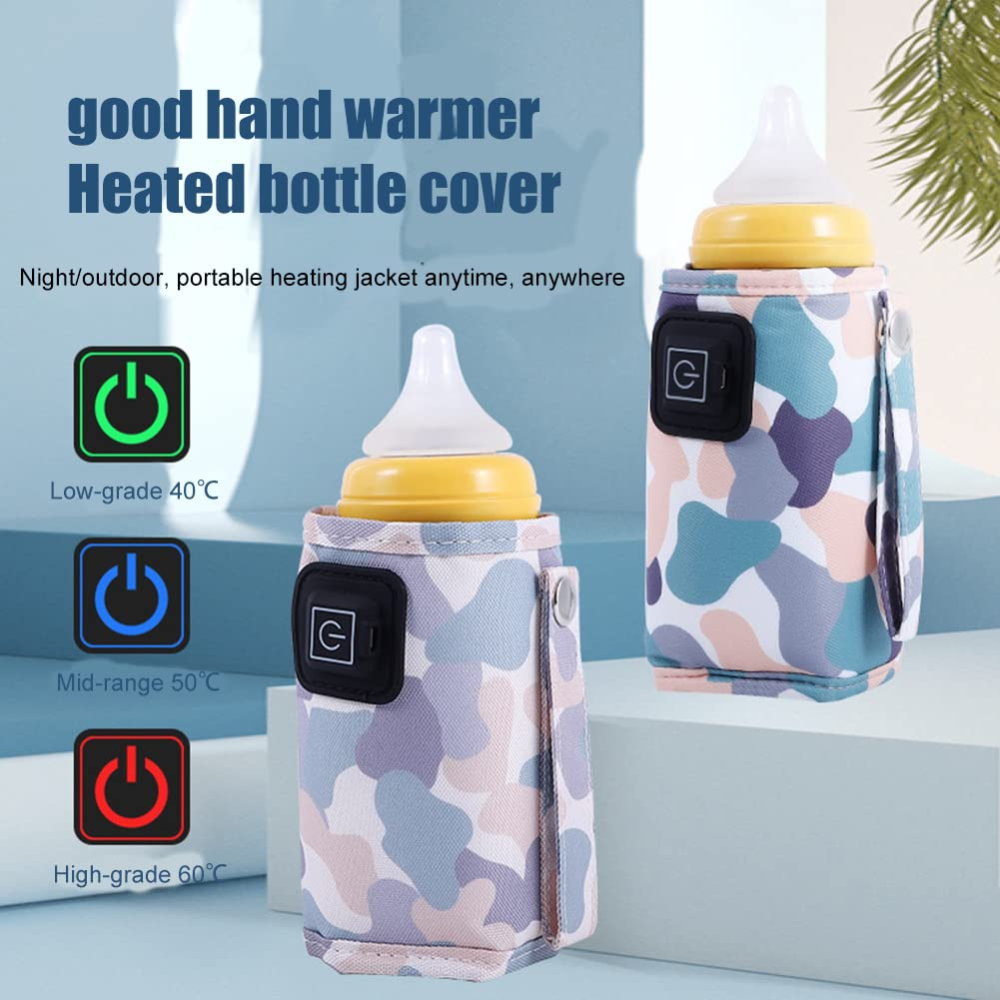Funda Térmica Para Calentar Tetero Biberon Portatil Usb