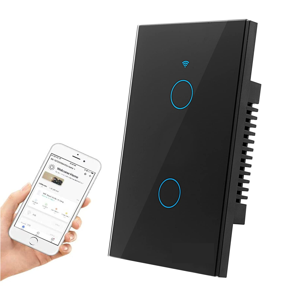 Interruptor Doble Wifi Inteligente Alexa Google Home