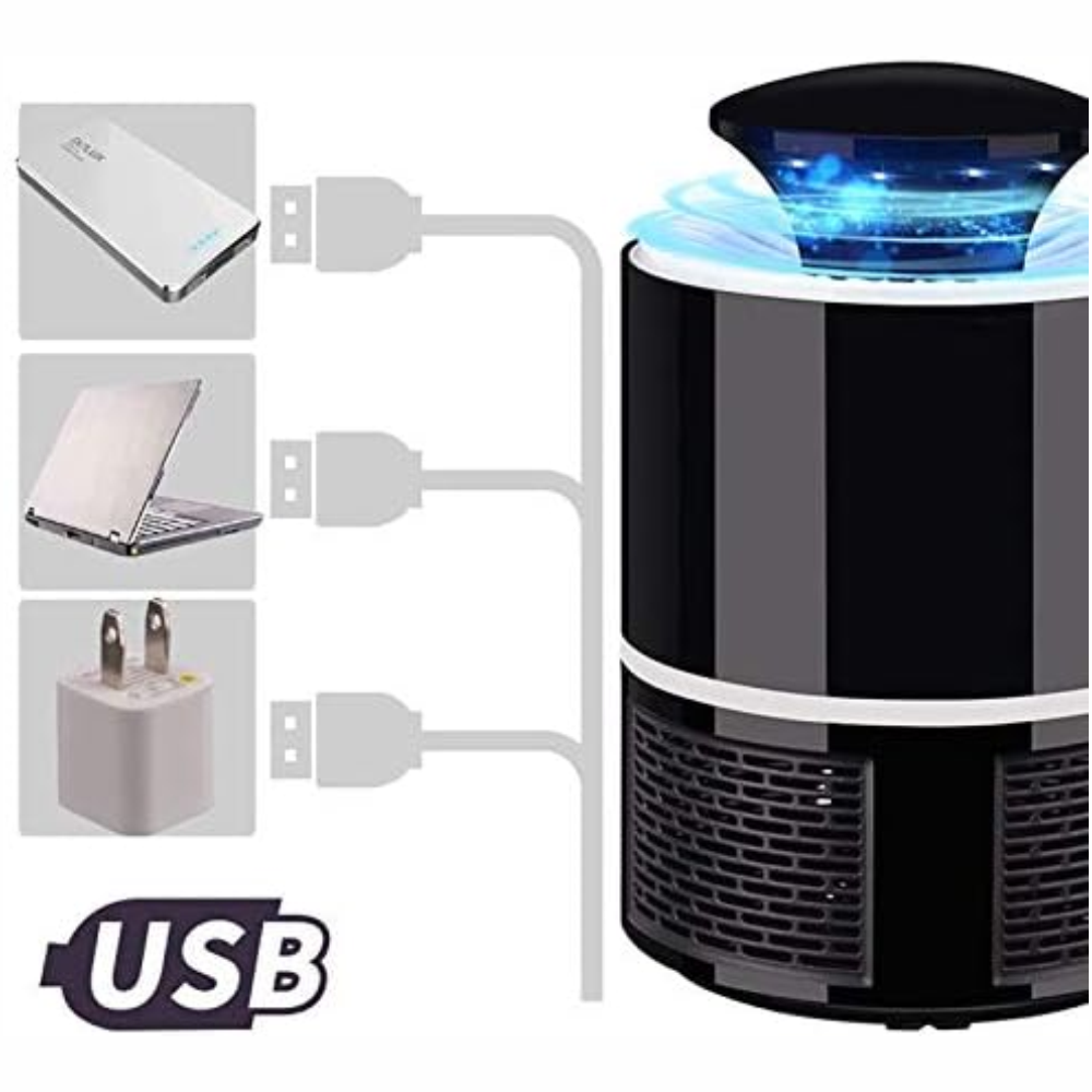 🌙Lampara Led Mata Mosquitos Conexión USB Portátil🦟💡
