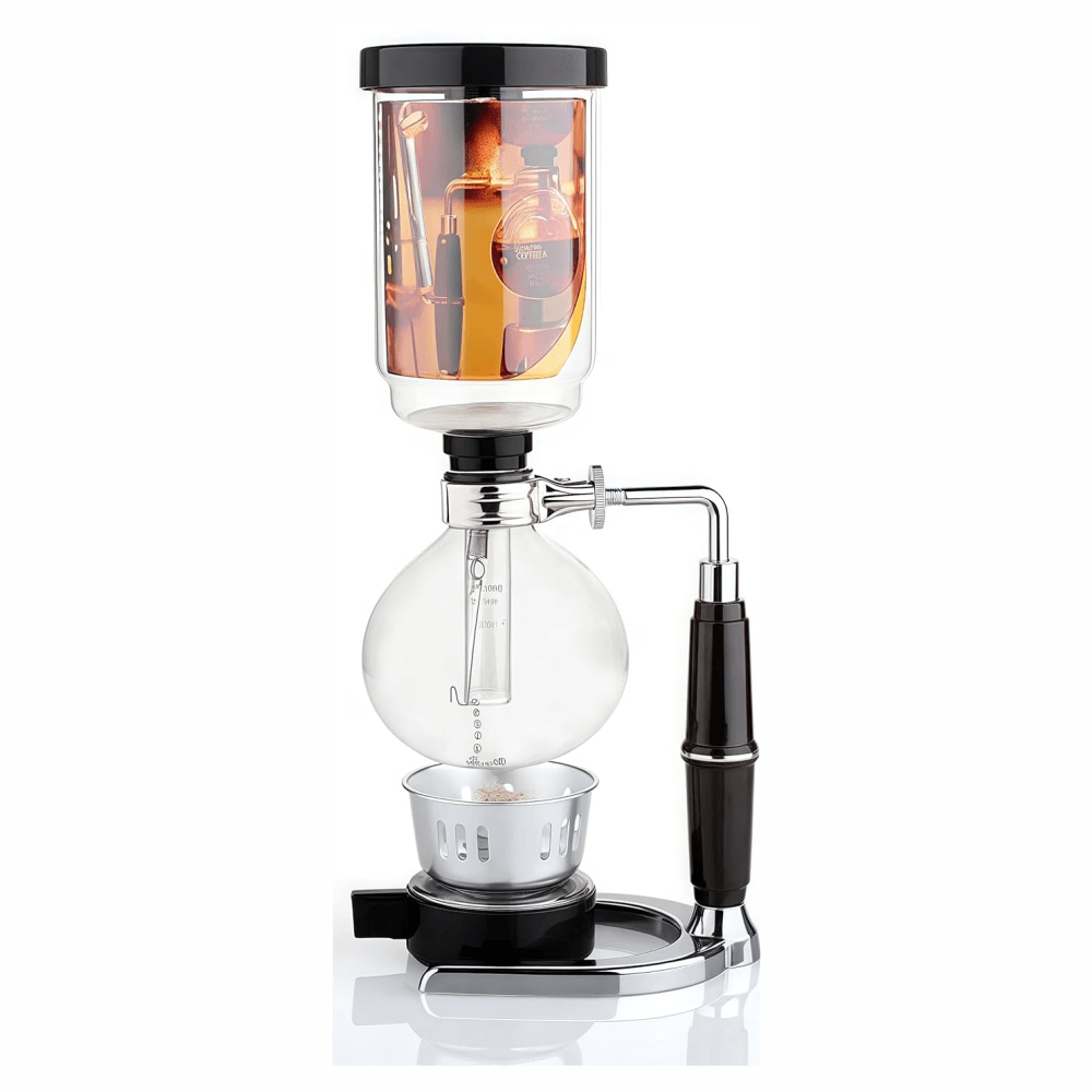 Cafetera Sifón Japonés 500 Ml Metodo Al Vacio 5 Tazas