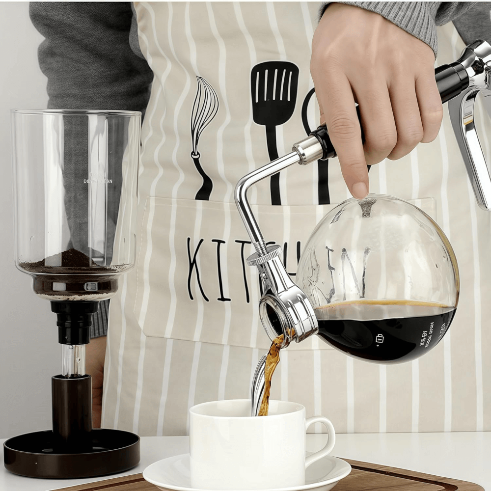 Cafetera Sifón Japonés 500 Ml Metodo Al Vacio 5 Tazas