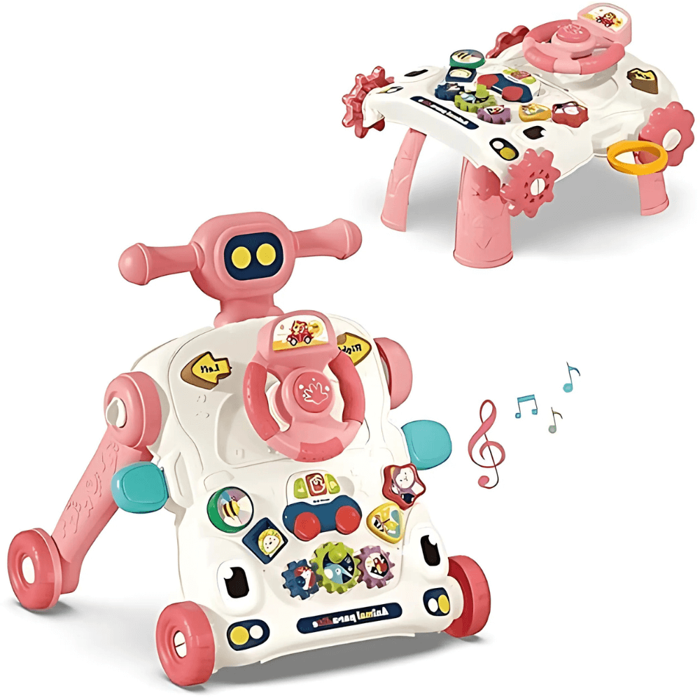 Caminador Musical 5 En 1 Mesa De Actividades Para Bebe