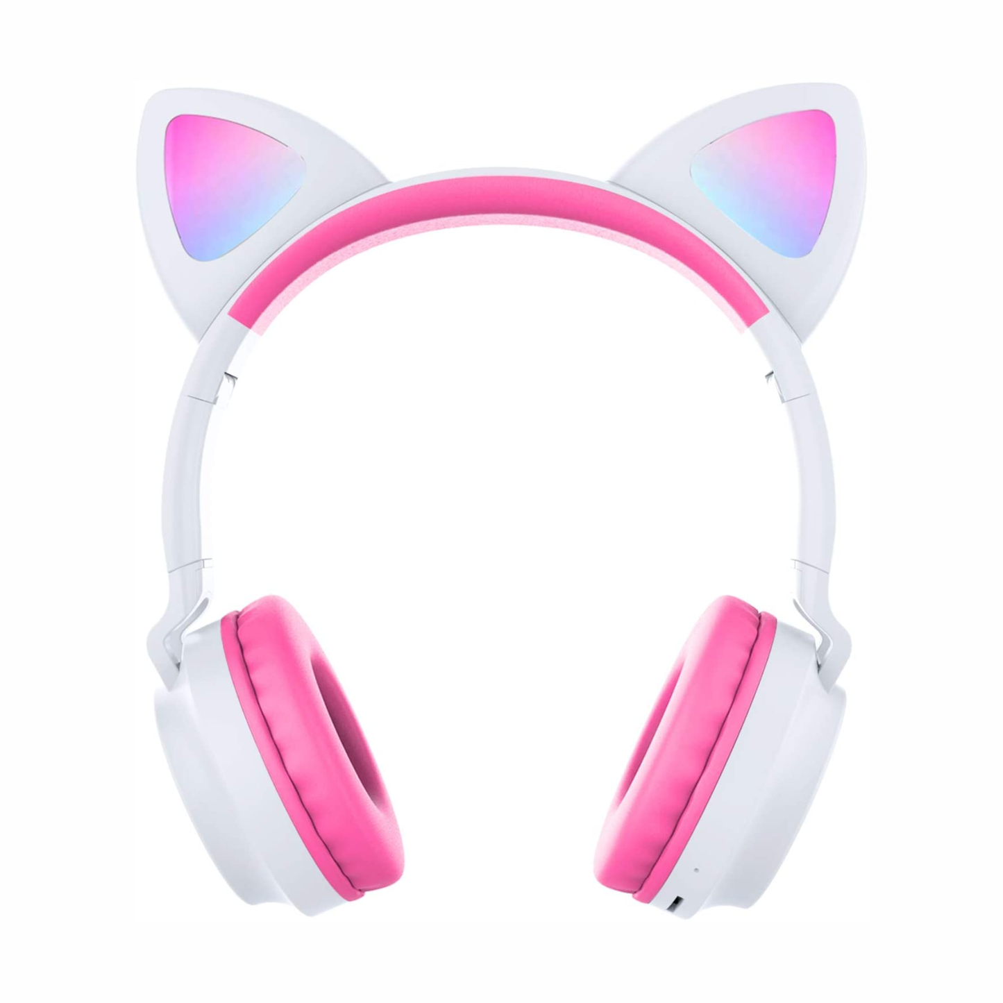 Audífonos Bluetooth Orejas De Gato Para Niños