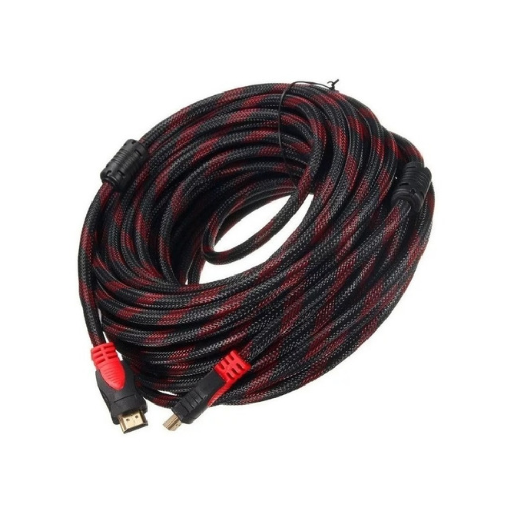 Cable HDMI 25 Metros V1.4 Enmallado Reforzado