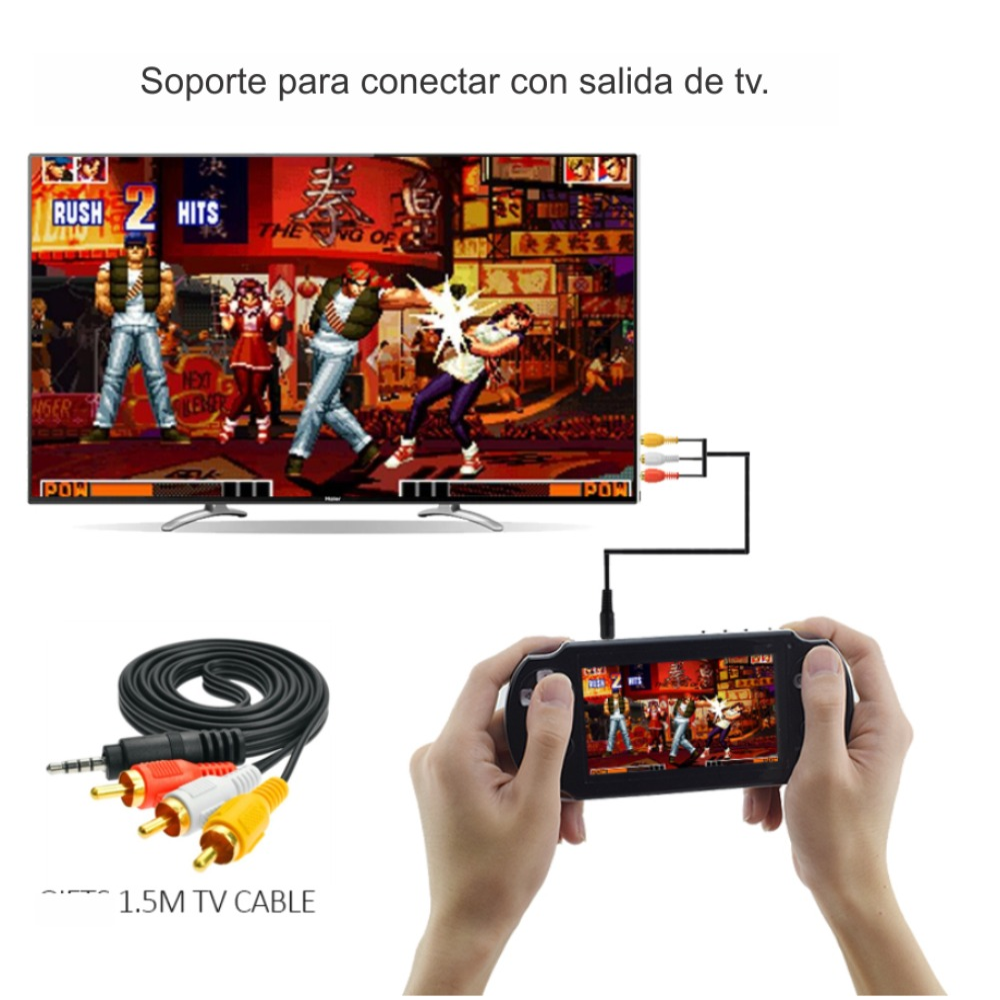 Consola Portatil Emulador de Juegos PSP MP5 Con Camara