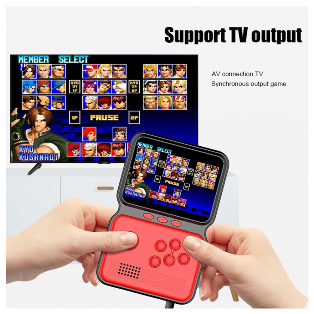 Mini Consola Sup M3 Emulador Nes Gba Sd 4Gb Av Tv Game Box