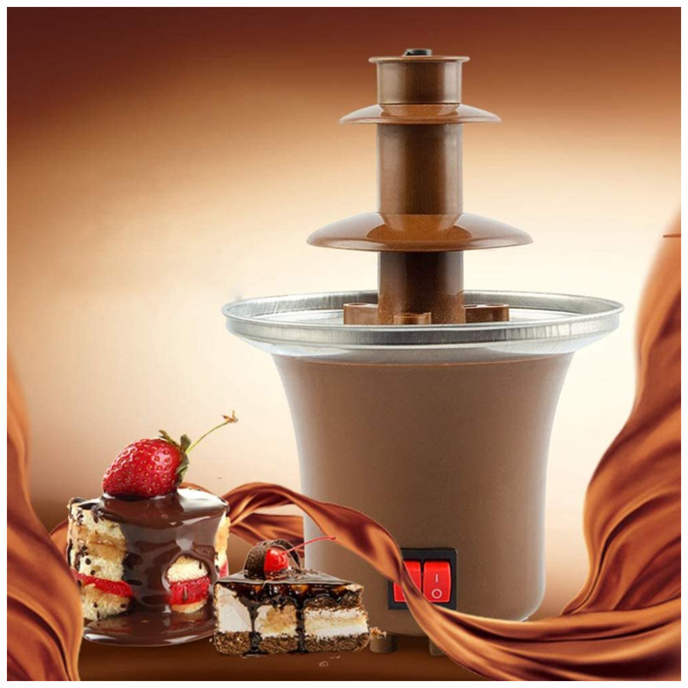 Fuente De Chocolate Mini De 3 Capas Fondue Fountain