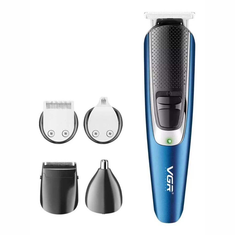 Maquina Afeitadora Y Barbera Inalámbrica 5 En 1 Vgr V-172