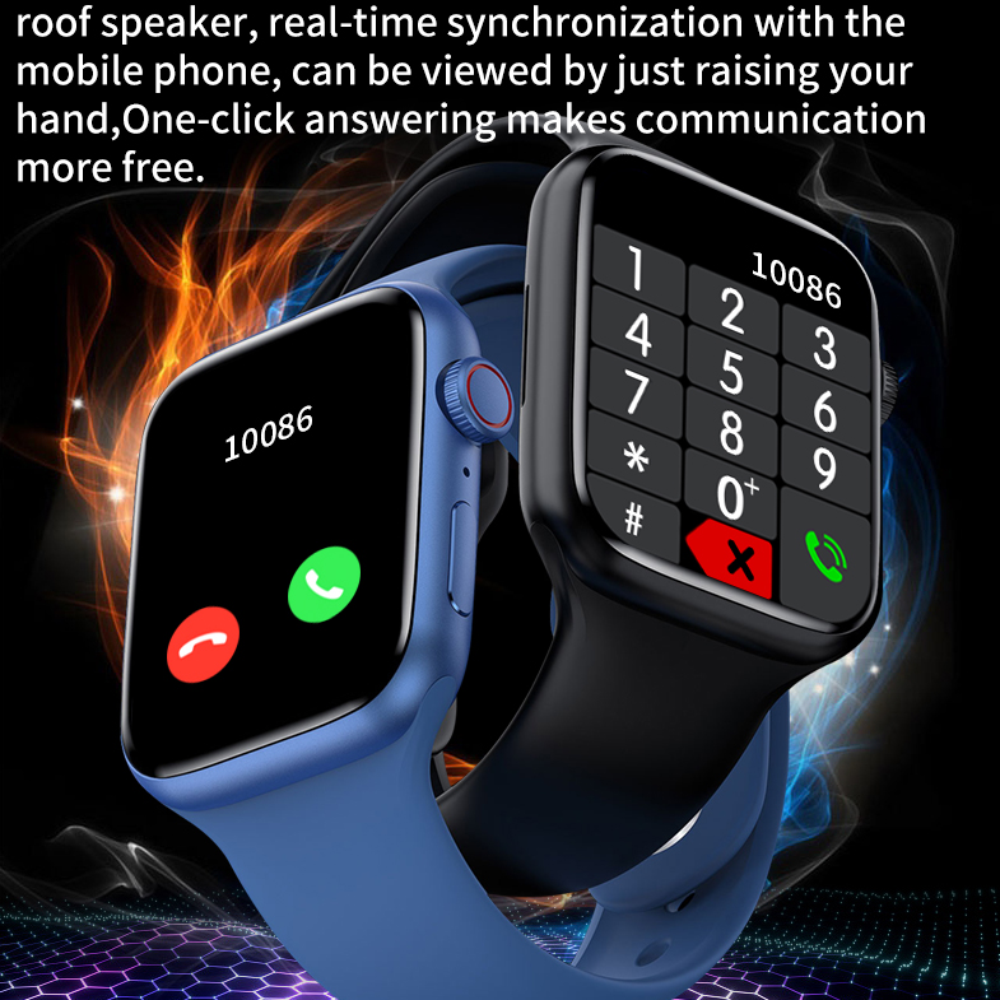 Smartwatch Reloj Inteligente Lector Nfc Carga Magnética Ws7