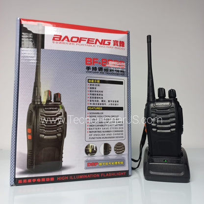 Radio Walkie Talkie Baofeng Bf-888s Uhf X2 Batería 2800mah