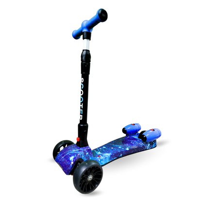 Patineta Scooter Con Humo Para Niños Bluetooth Luces Led