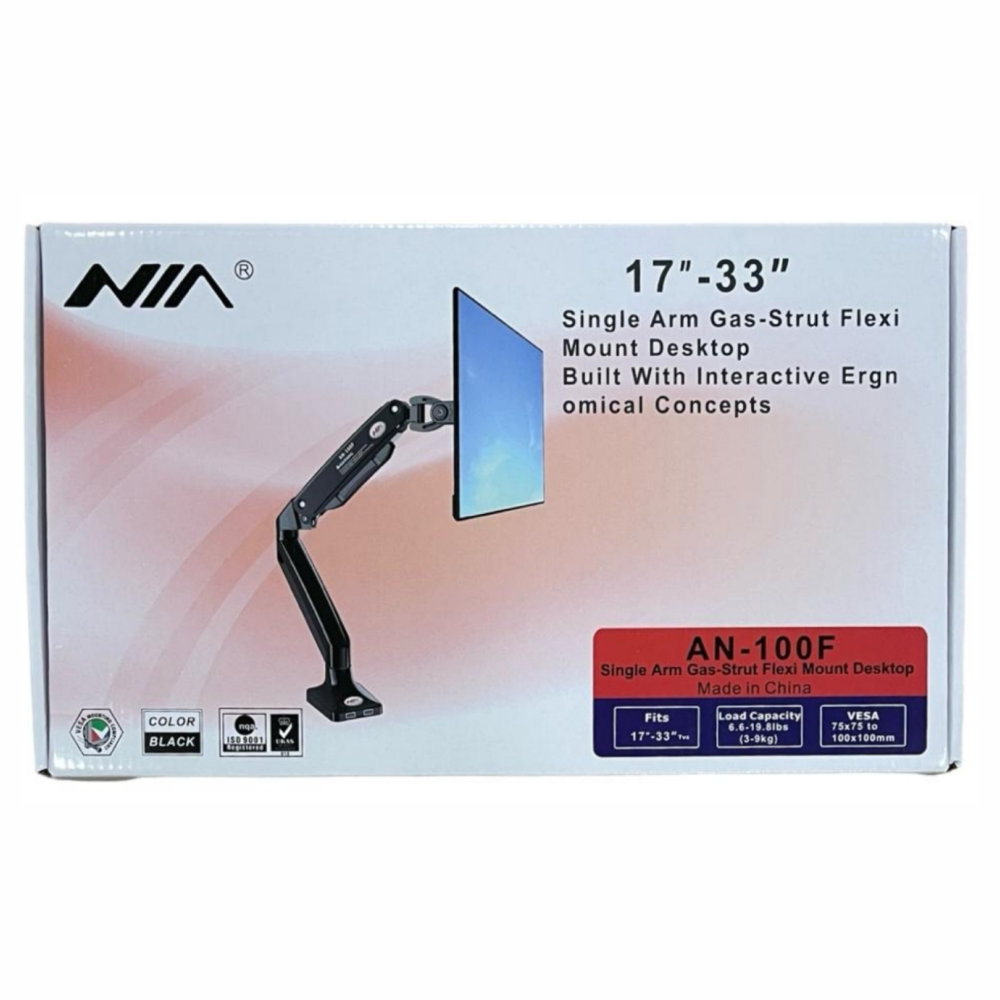 Soporte de montaje en pared de TV ajustable Soporte de soporte de marco de  TV Monitor LCD de 17 a 32 pulgadas