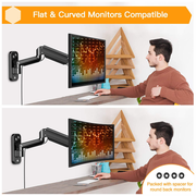 Soporte De Pared Neumático Para Tv O Monitor De 17 A 35