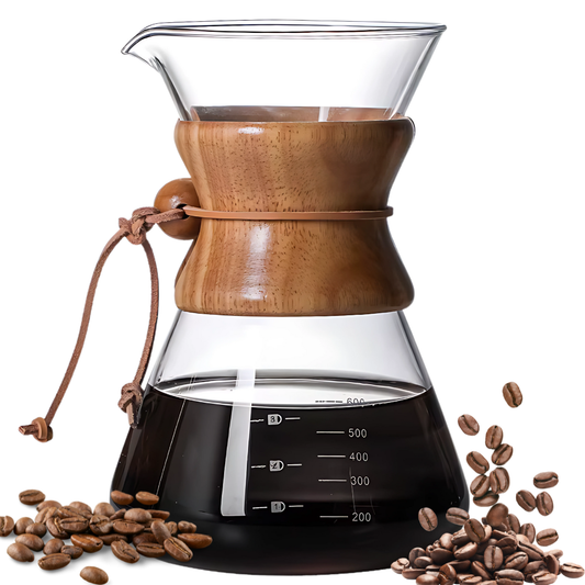 Cafetera Chemex Método Filtrado 600 Ml Vidrio Borosilicato