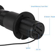 Camara De Seguridad Para Puerta Ojo De Pez Alexa App V380