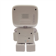 Cámara De Seguridad Wifi Robot Monitor 360° Pantalla Digital