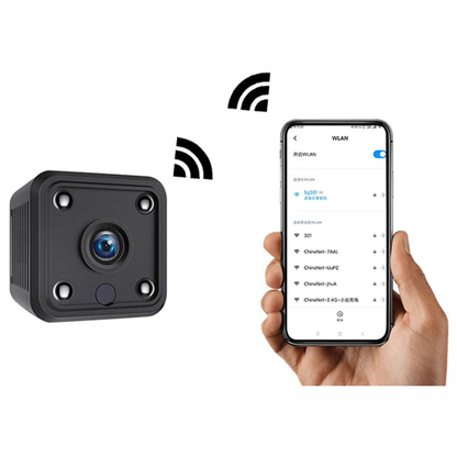 Mini Cámara Espía Hd Wifi Ip Monitoreo 24/7 Nocturna + Sd32g