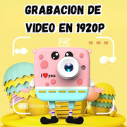 Camara Videos Fotos Digital Para Niños Diseño Bob Esponja