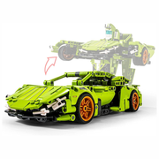 Carro De Juguete Tipo Lego Robot Transformers 2 En 1 721 Pcs