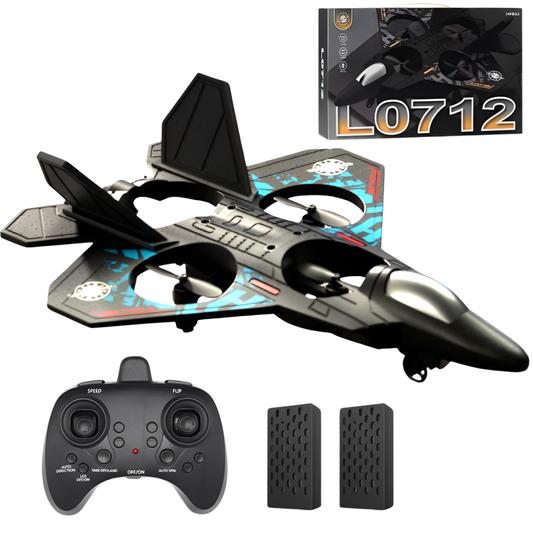 Drone Avión De Control Remoto Avion Planeador Con Luces Led