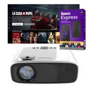 Video Beam Proyector Philips Android Wifi 5g Neopix Prime 2 + Roku Express