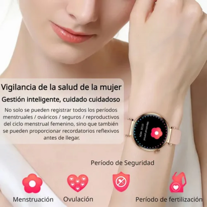 Reloj Inteligente Para Mujer Smartwatch Llamadas Gt4 Mini