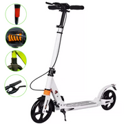 Scooter Metalica Con Suspension Resiste 100k Niños Y Adultos