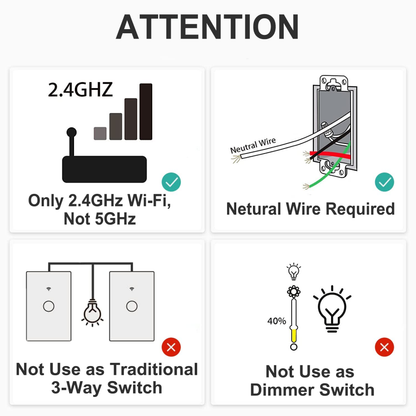 Interruptor Doble Wifi Inteligente Alexa Google Home