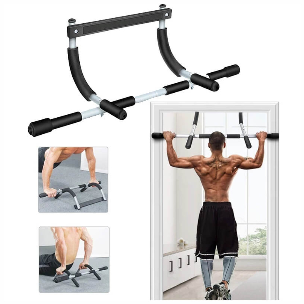 Barra Para Dominadas Multifunción Ejercicio Iron Gym