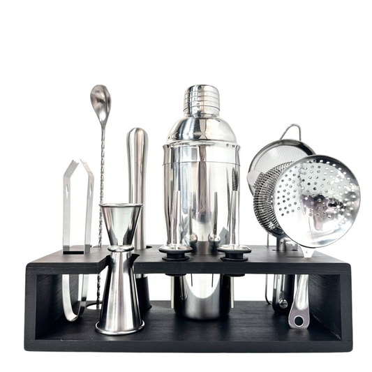 Bartender Coctelera Set Utensilios Bar Acero Inoxidable