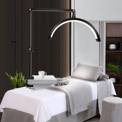 Lampara Led Profesional Tipo Luna 3 Colores Tatuajes Spa