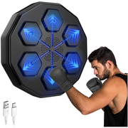 Maquina De Boxeo Musical De Pared Simulador De Boxeo Luz Led