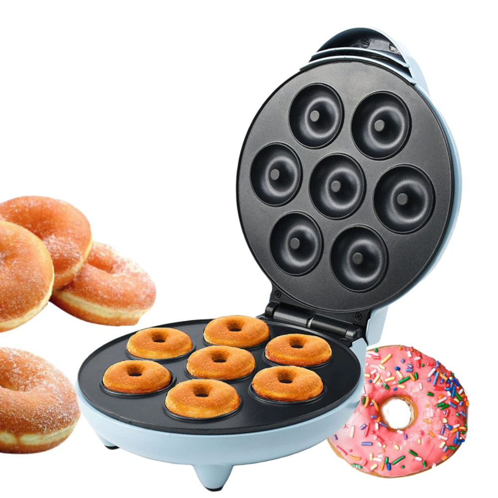 Mini Maquina De Donas 6 Unidades 750W Antihaderente - Importadora Cuevas