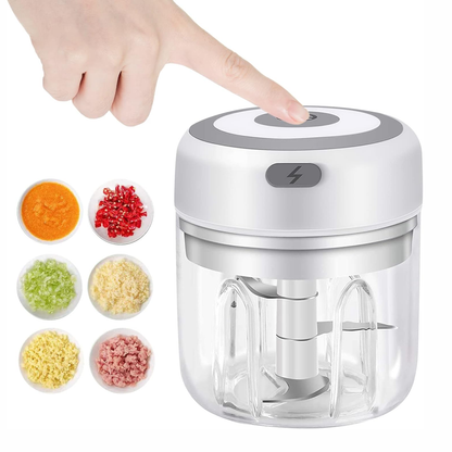 Mini Procesador De Alimentos Eléctrico Picatodo Portable Usb