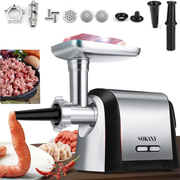 Molino Electrico Sokany 3200w Maiz Carne Accesorios 3 En 1