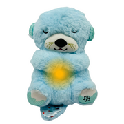 Peluche Que Respira Alivia Ansiedad Insomnio Luz Relajante