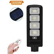 Lampara Solar Reflector Exteriores De 300w Control Dg99300