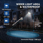 Lampara Solar Reflector Exteriores De 300w Control Dg99300