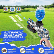 Pistola De Hidrogel Automática Con Laser Silenciador Toy Gun